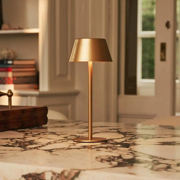 Tavellio - Wholesale Accent/desk lamp - Milou Gold - Table lamp without Cable l Modern, Design & 3 Light Modes12