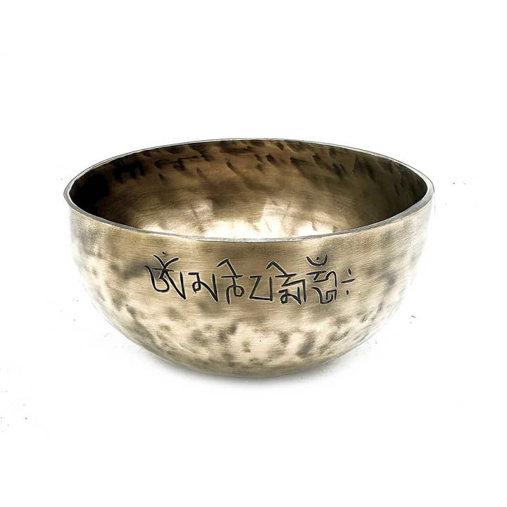 AW Artisan - Venta al por mayor Accesorios de yoga - Cuenco Tibetano Mediano Luna Nepalesa - (aprox 750g) - 15cm