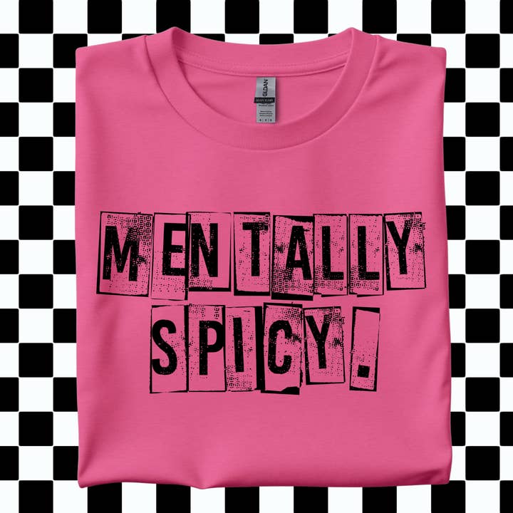 T-shirt mentalement épicé pour la vente par StricklandDesignCo