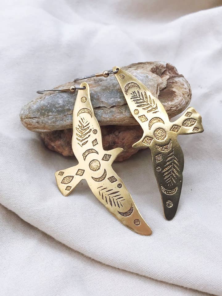 Flight Earrings for wholesale by Undercurrent