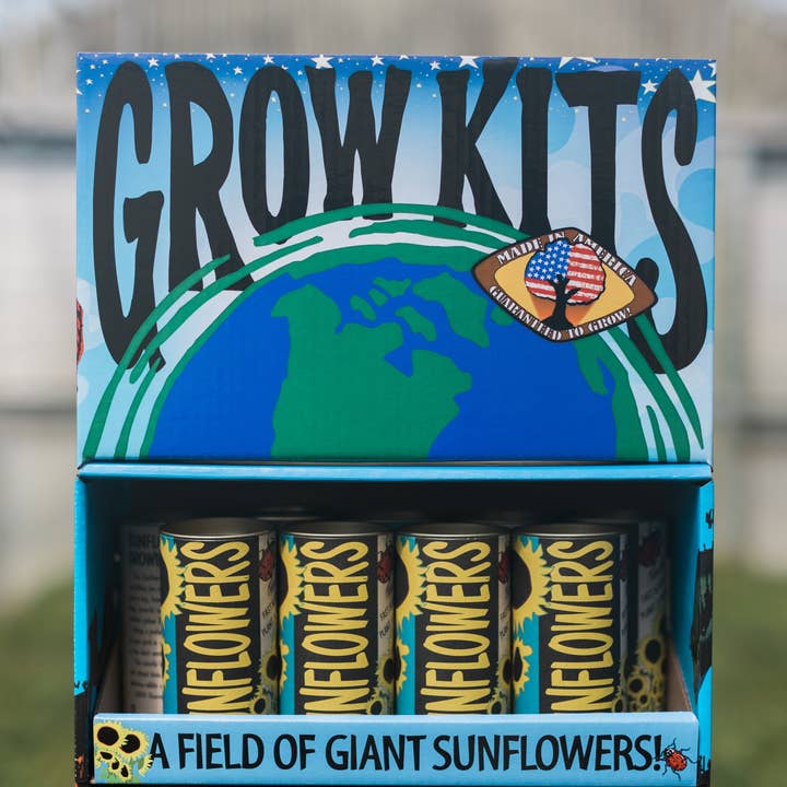 54-Piece Hanging Display w/ Grow Kits for wholesale by The Jonsteen Company