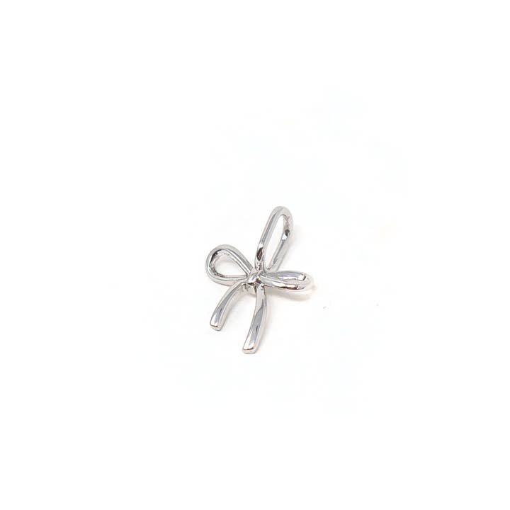 The Sis Kiss - Wholesale Individual Charm/Pendant - Baby Bow Charm