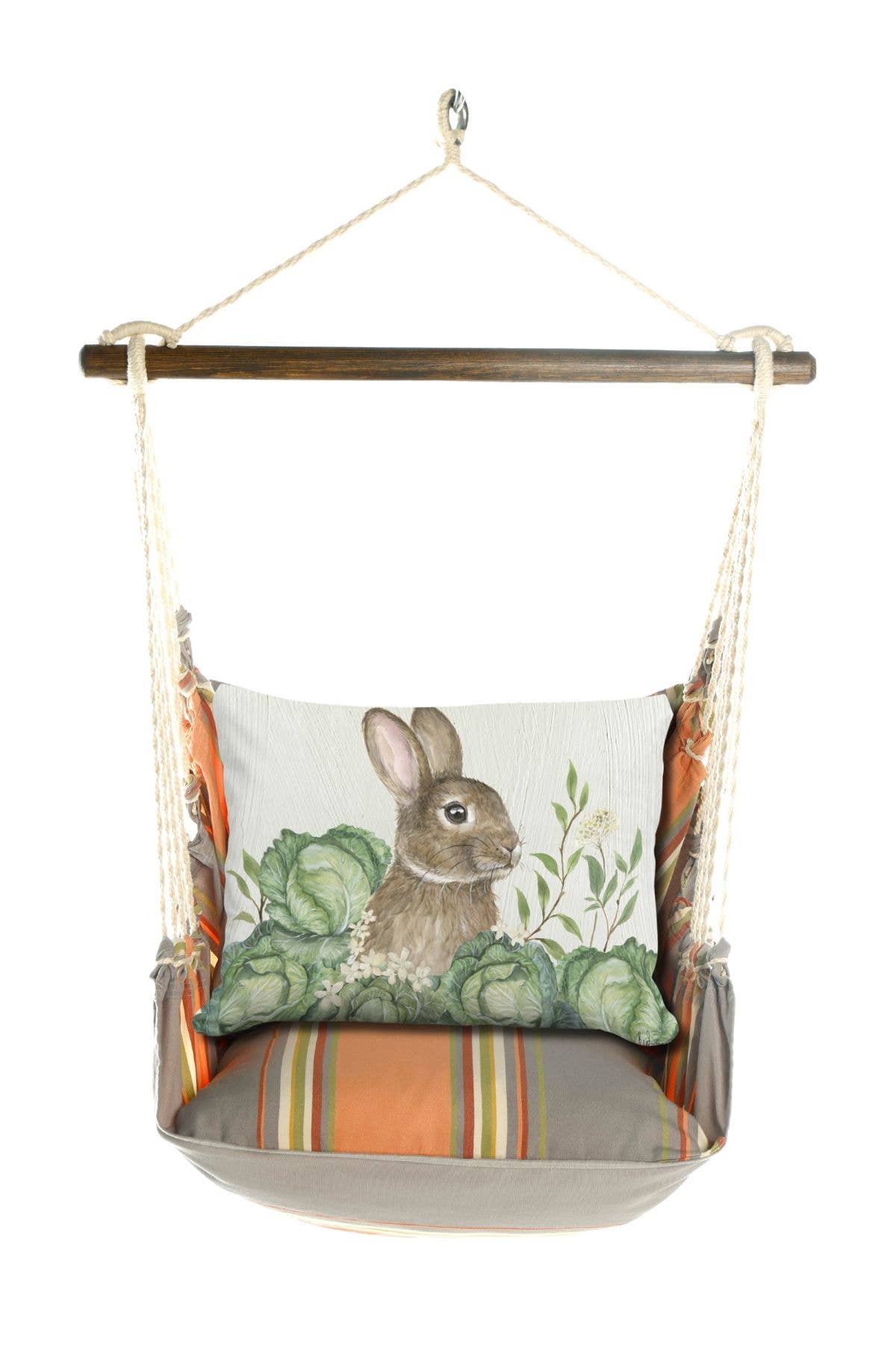 Magnolia Casual - Wholesale Swing Set - Hammock Swing 4-Piece Set indoor / outdoor - Serene Sunset7