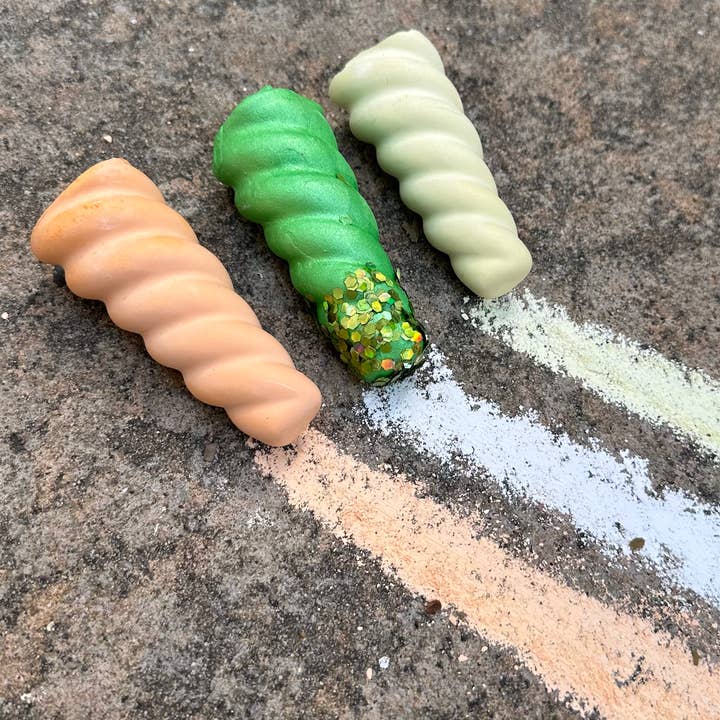 GIGANOTOSAURUS TEETH | HANDMADE SIDEWALK CHALK for wholesale by TWEE made for little hands