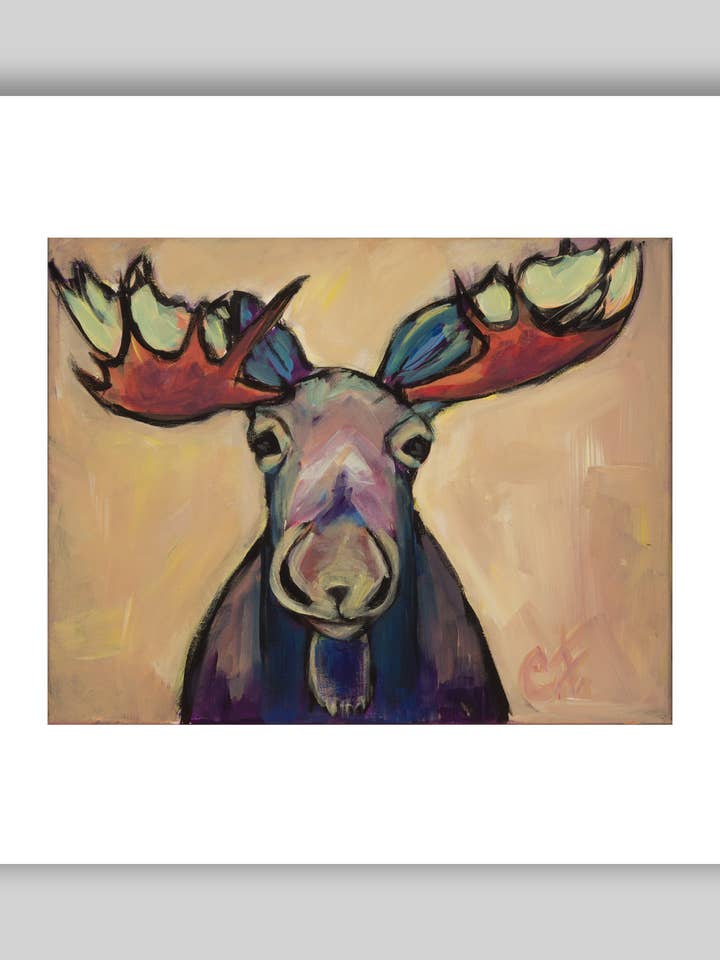 Thidwick - Gematteerde print voor wholesale door Illuminate Artisan