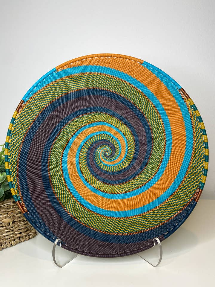 Large Open V- Kingfisher for wholesale by Eve & Nico Gifts & Home Decor