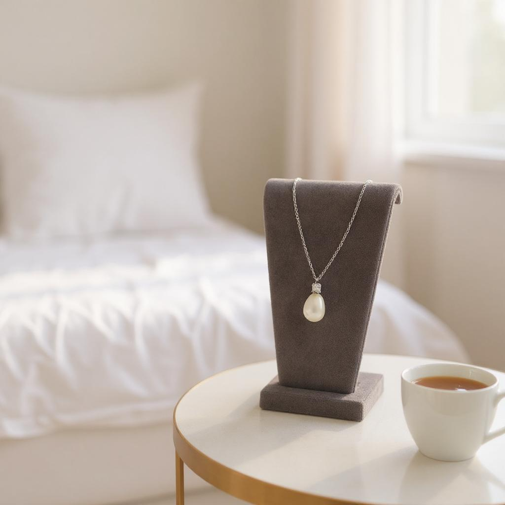 Athena Bridal Jewellery – Colar pingente/pendente por atacado – CZ COLLECTION - COLAR DE RELÍQUIAS VINTAGE - CZNK72 PRATA6