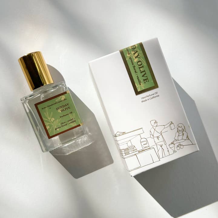 Sunday Olive - Roll-On Perfume Oil (w/ New Packaging Box) for wholesale by Kyler Handcrafts and Gifts
