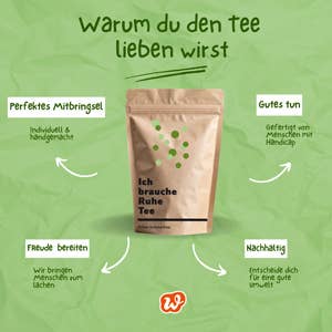 Wunderle GmbH – Sacos de chá por atacado – Chá para calma - chá para relaxamento1