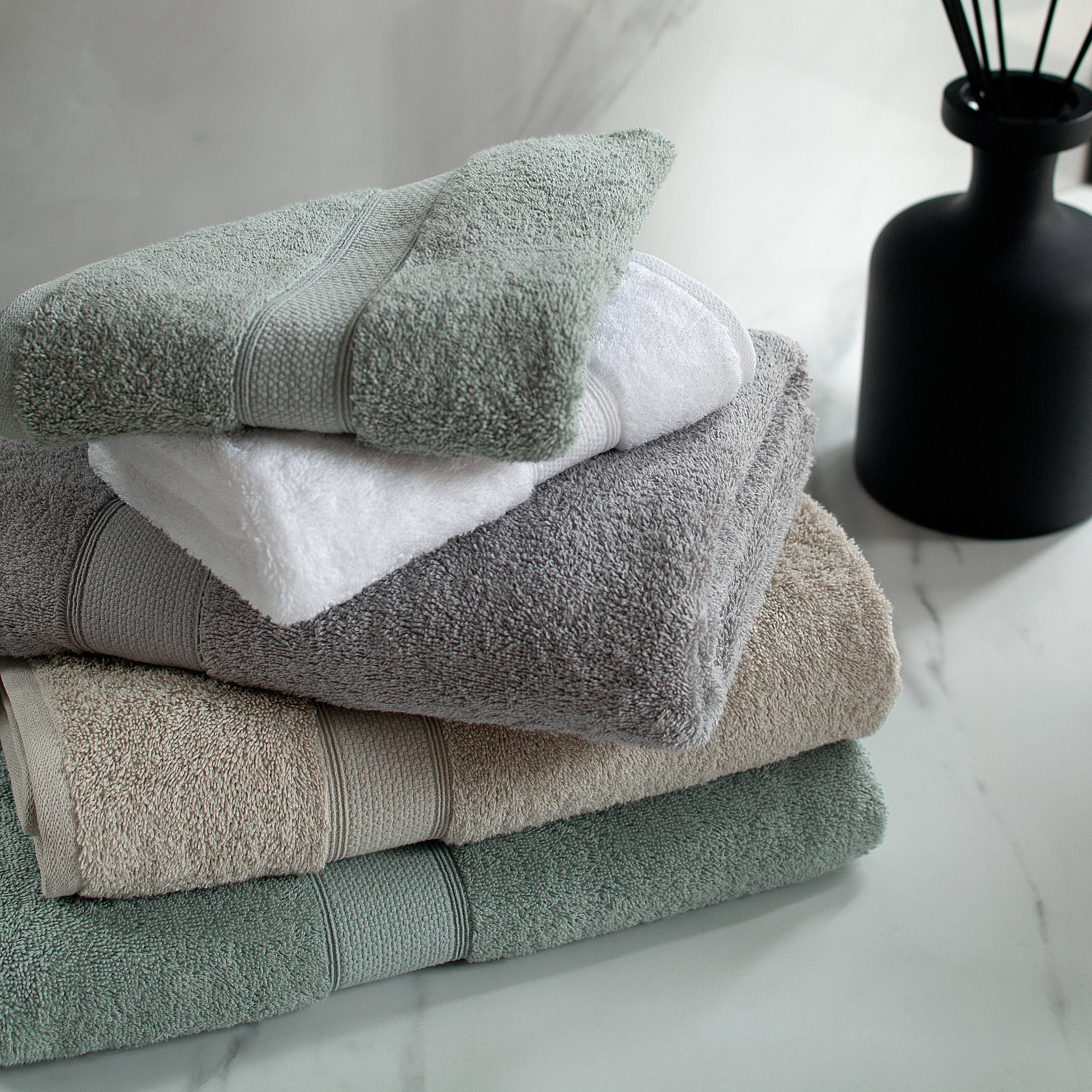 Veluda - Vente Serviettes de bain - Serviette douce luxueuse brésilienne 600 GSM super absorbante7