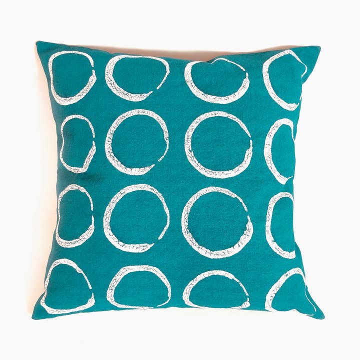 Sadza Circles Pillow Cover for wholesale by Mbare Home + Gift