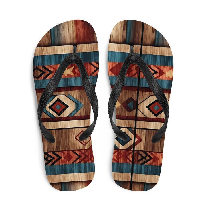 Sandales Aztec Western pour la vente par SUNFLOWER DREAMS BOUTIQUE