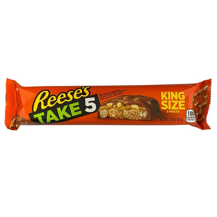 Everyday Supply Co - Wholesale Chocolate Bar - HERSHEY'S Reese's Take 5 Candy Bar 2.25 oz - Case of 18