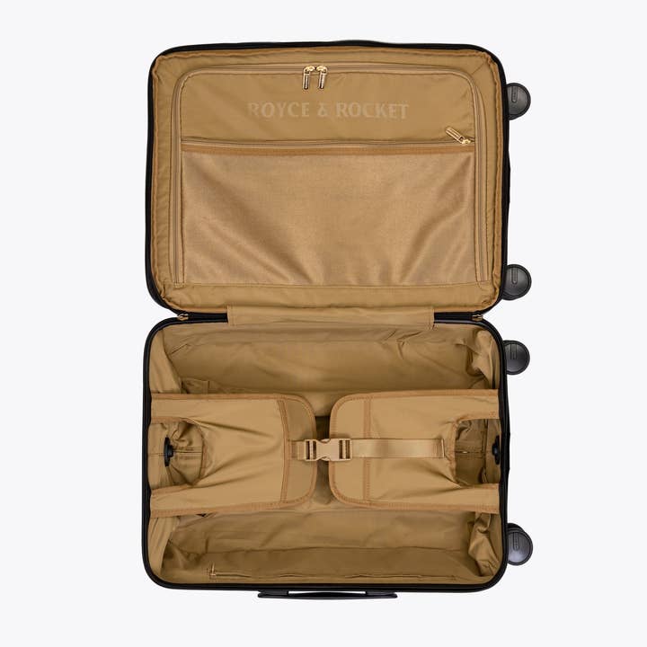 Royce & Rocket - Vendita all'ingrosso Valigie - Carry-on Castle espandibile nero8