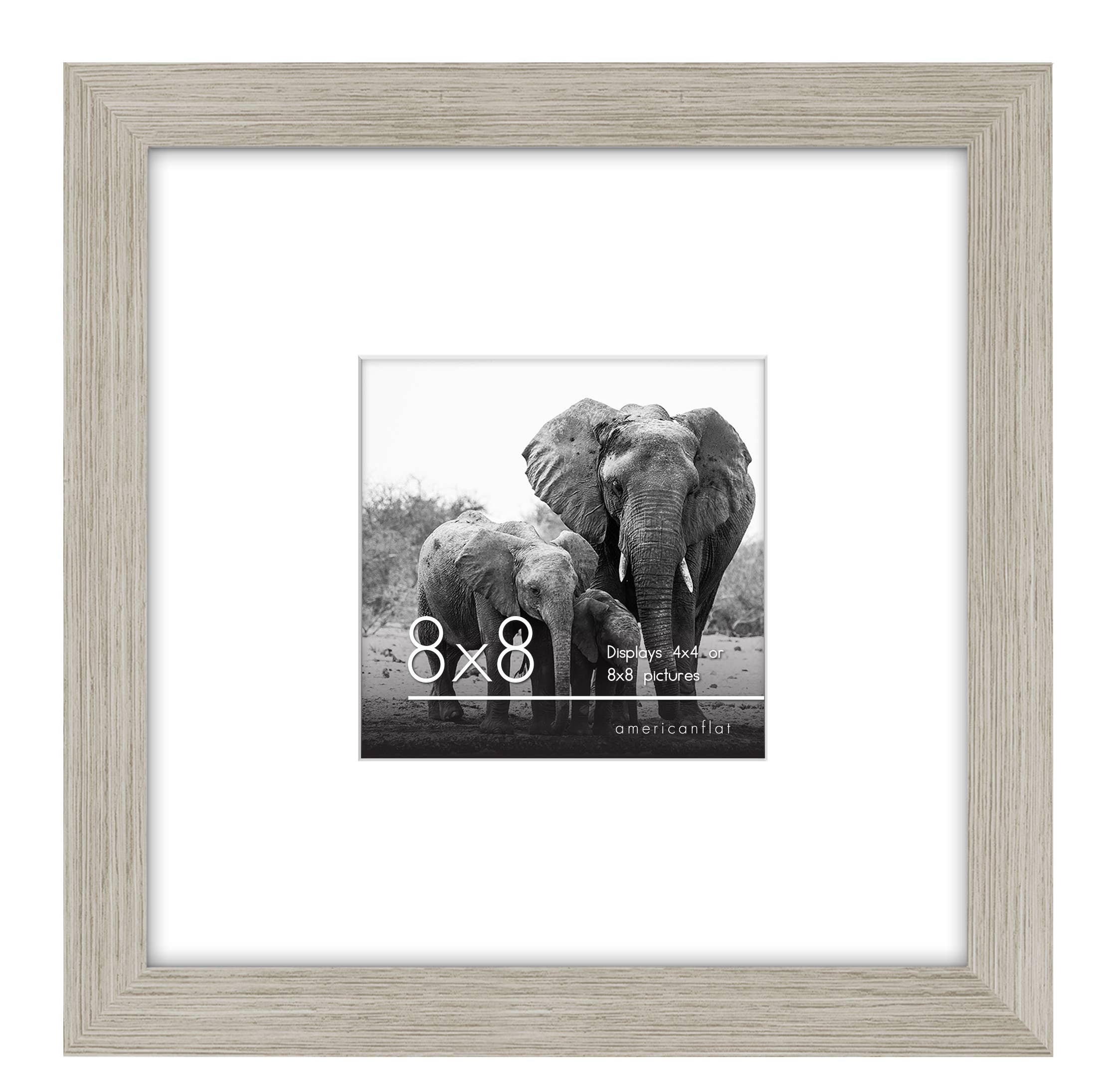 Americanflat - Wholesale Picture Frame - Americanflat Picture Frame with Mat Standard Molding18