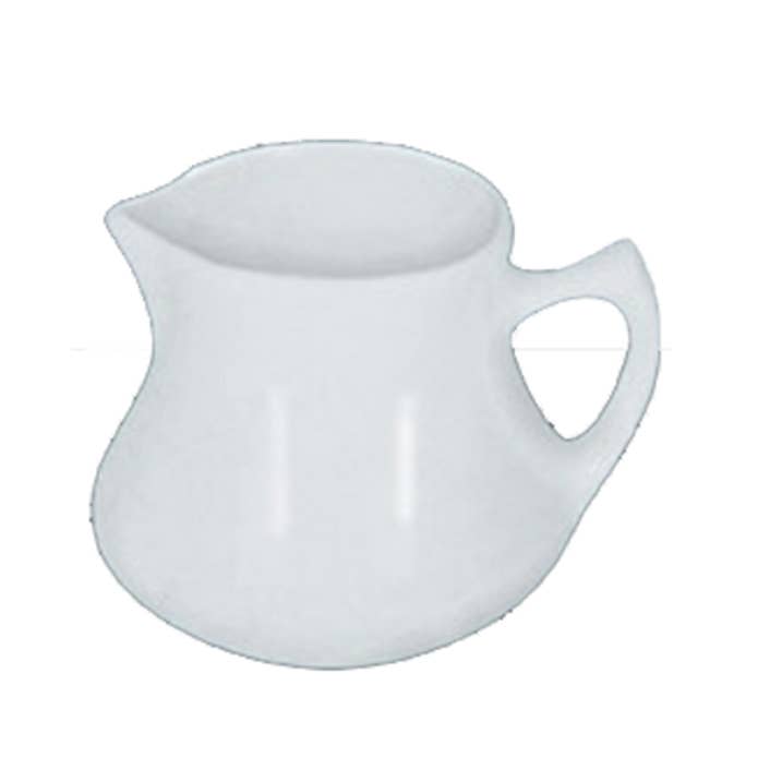 EcoQuality - Wholesale Creamer - 2 1/2" x 3 1/4" Creamer Porcelain 4 Oz White0