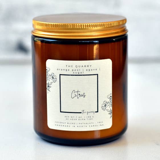 Citrus Candle for wholesale by The Quarry