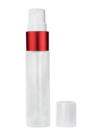 Best Bottles - Vente Flacon pulvérisateur - Bouteille cylindrique givrée avec pulvérisateur - 9 ml (plusieurs garnitures)10