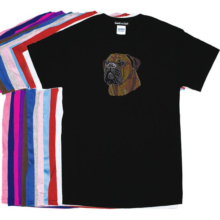 Bullmastiff Damen T-Shirt für den Großhandel von Dog in the Closet