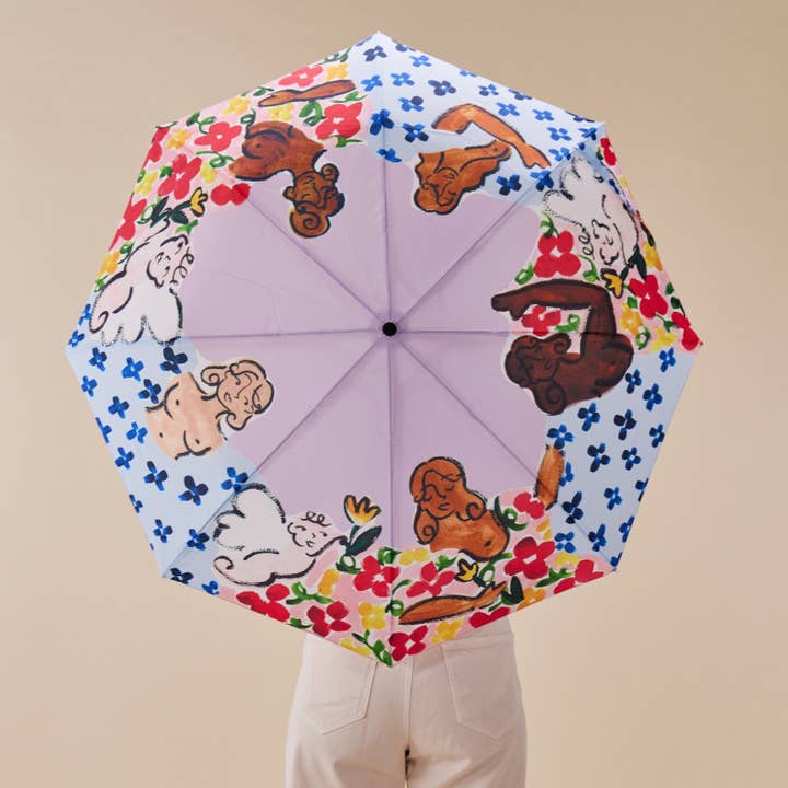 Original Duckhead USA - Wholesale Umbrella - Women's - Heaven's Garden Compact Eco-Friendly Duckhead Umbrella5