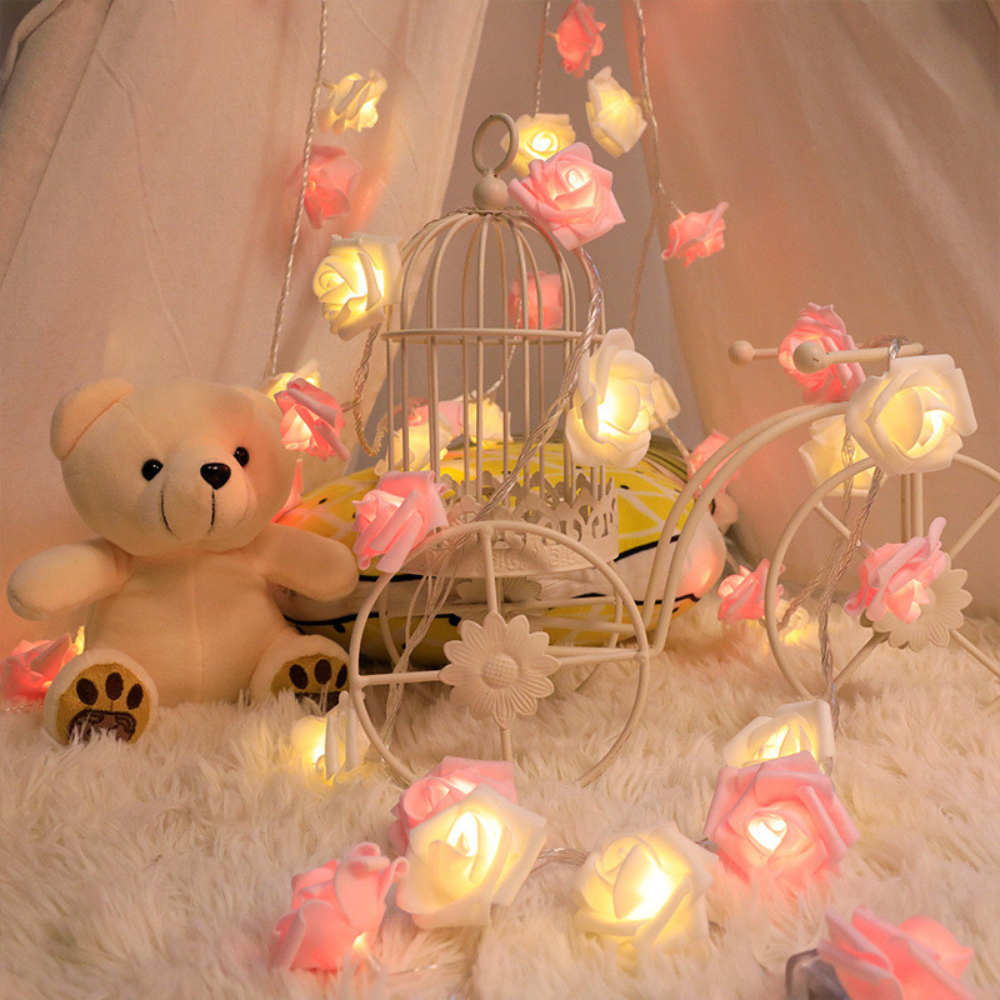 Moderny - Wholesale String Lights - Rose Flower Lights String4