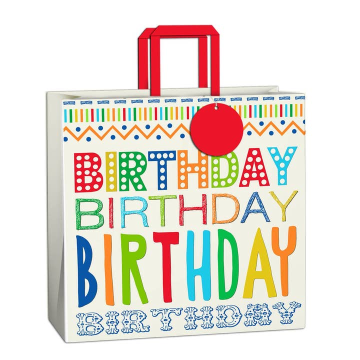 The Unique Paper Company US - Wholesale Gift bag - Eco-friendly FSC™ sustainably sourced Happy Days Gift Bag