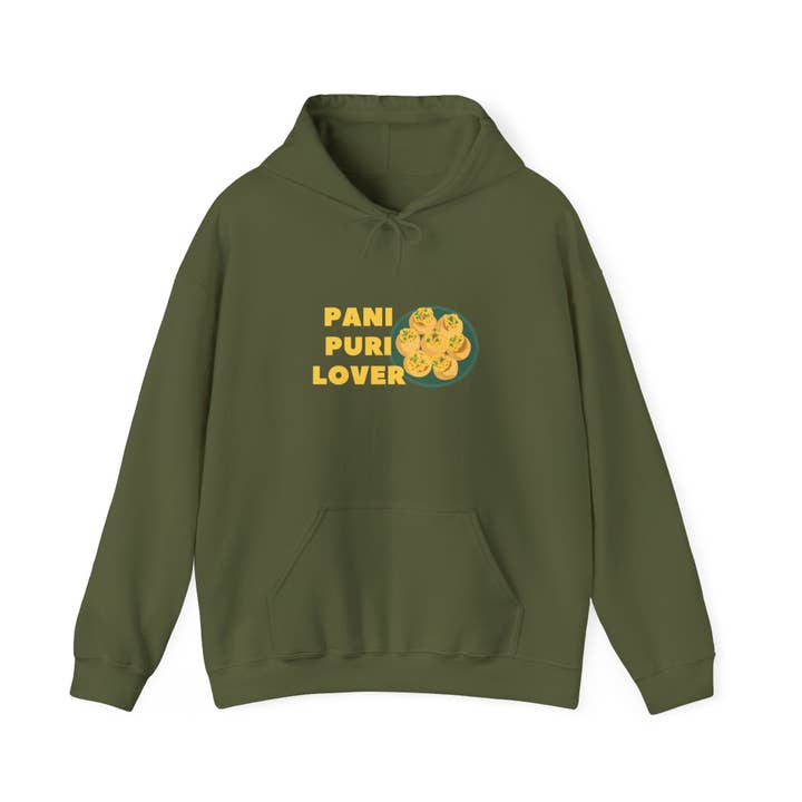 Pani Puri Liebhaber Hoodie für den Großhandel von Smriti Designs Gift Shop