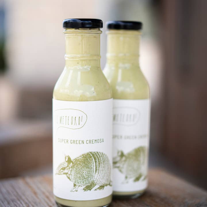 ¡El Meteoro! | award-winning sauces - Wholesale Hot Sauce - Super Green Cremosa | Hot Sauce (12 oz)2