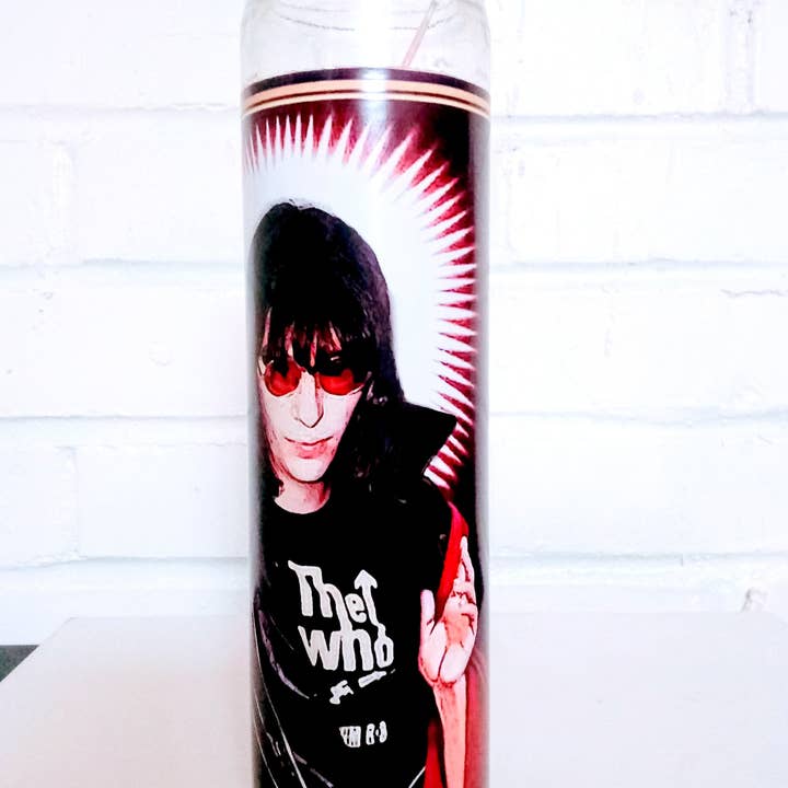 Dearly Beloved Creations – wholesale Votive candle – Saint Joey of the Gabba Gabba Heys Prayer Candle