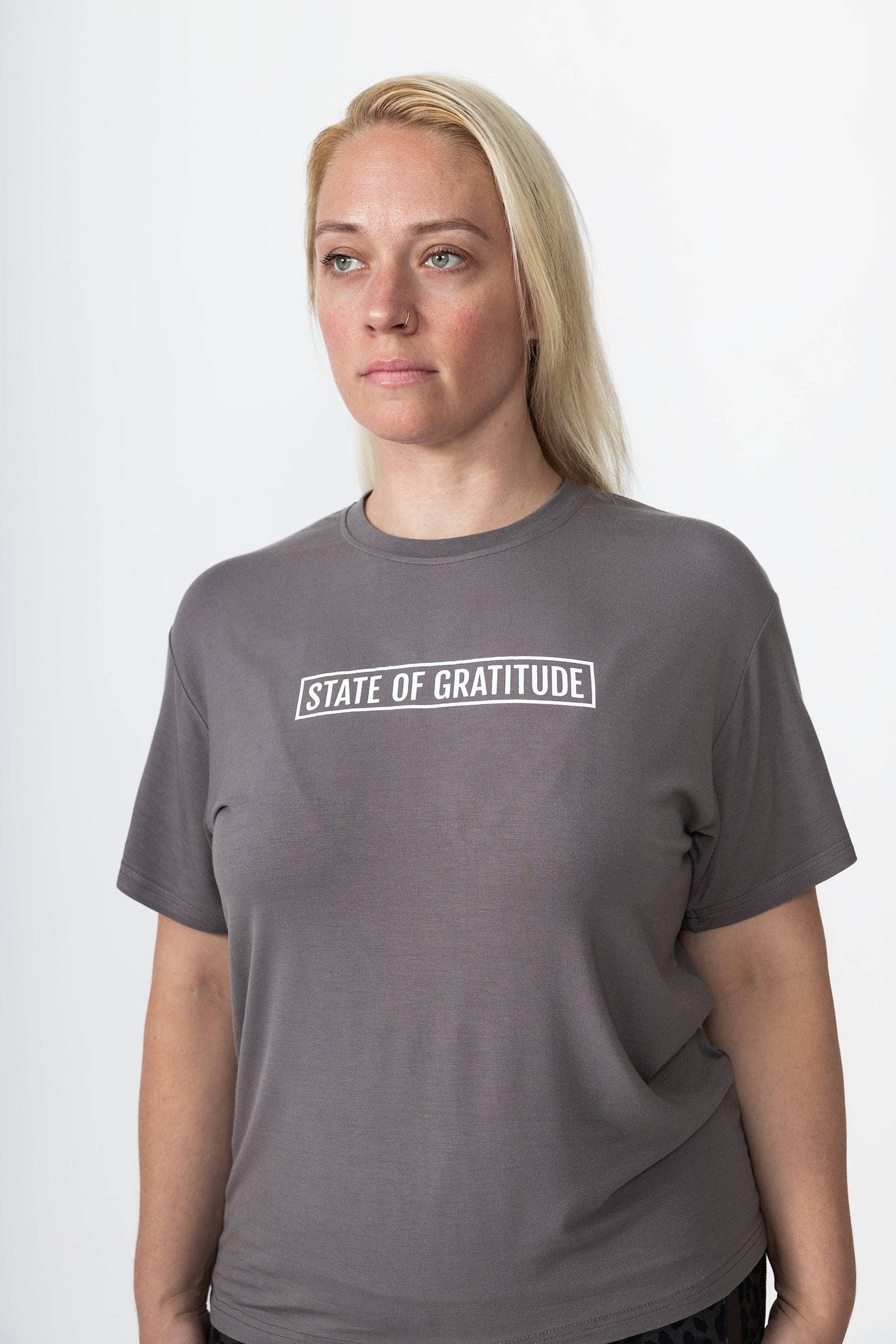 State of Gratitude – wholesale Screen printed t-shirt – Men′s – The Bamboo Tee (Washed/Dyed)8