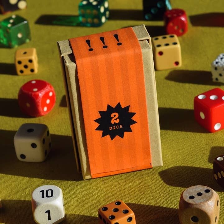 Elsewhere & Such - Wholesale Dice - Double Retro Mystery Dice1