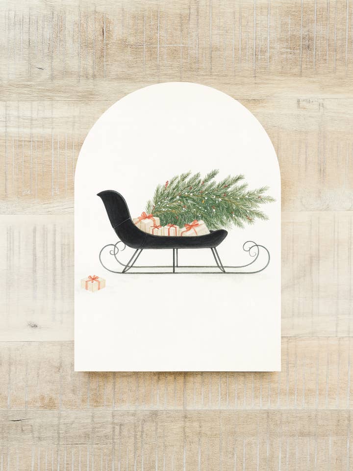 Christmas Sleigh, Arch | Christmas 2025 for wholesale by Lily and Sparrow