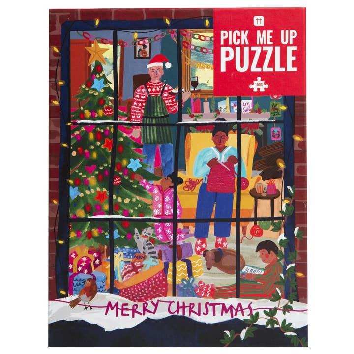 Christmas Window Puzzle - 1000pcs| Christmas Gifts | for wholesale by Talking Tables USA
