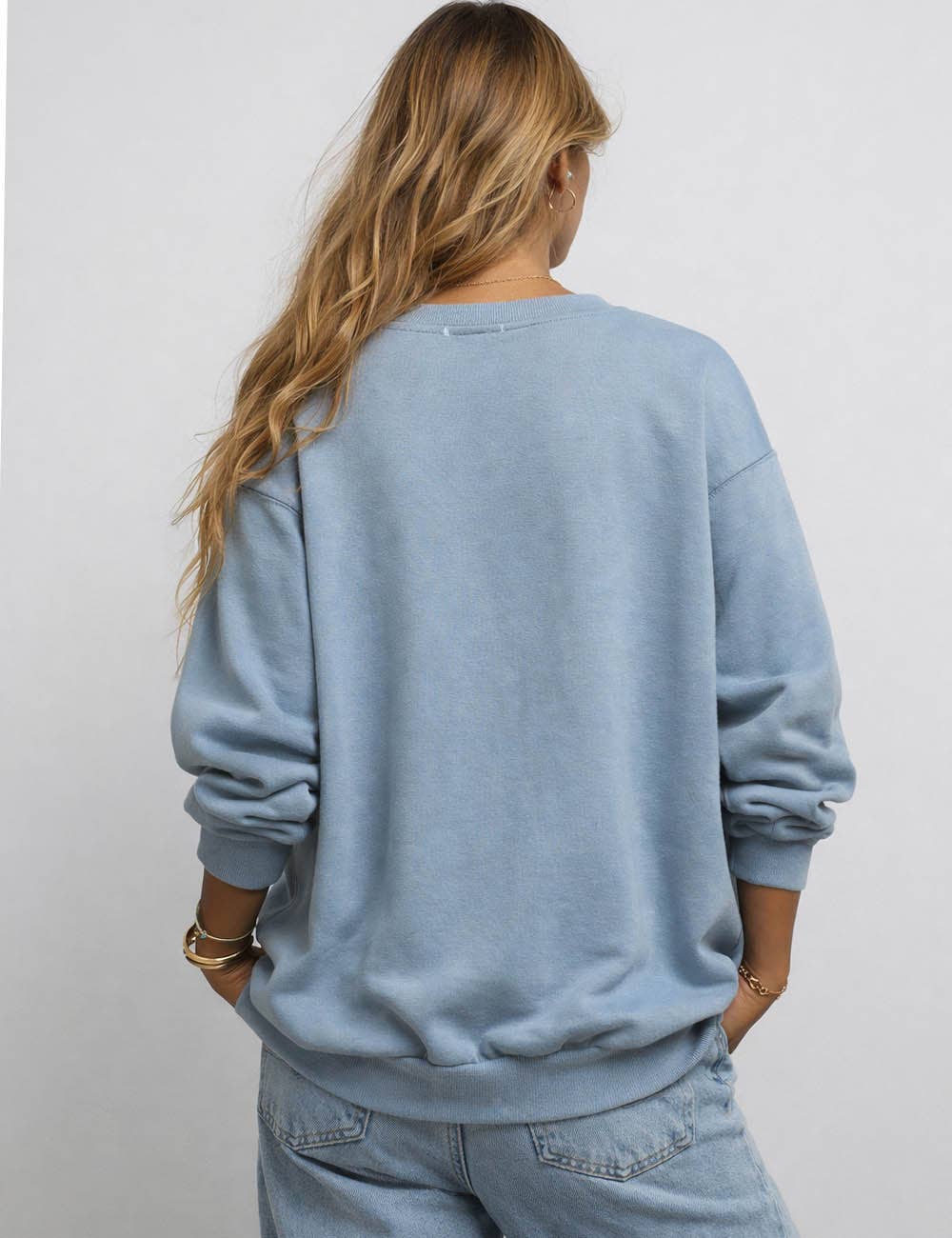 Sweetkama - Wholesale Sweatshirt - Women's - Ladies Solid Long Sleeves Round Neck Close Top H662018