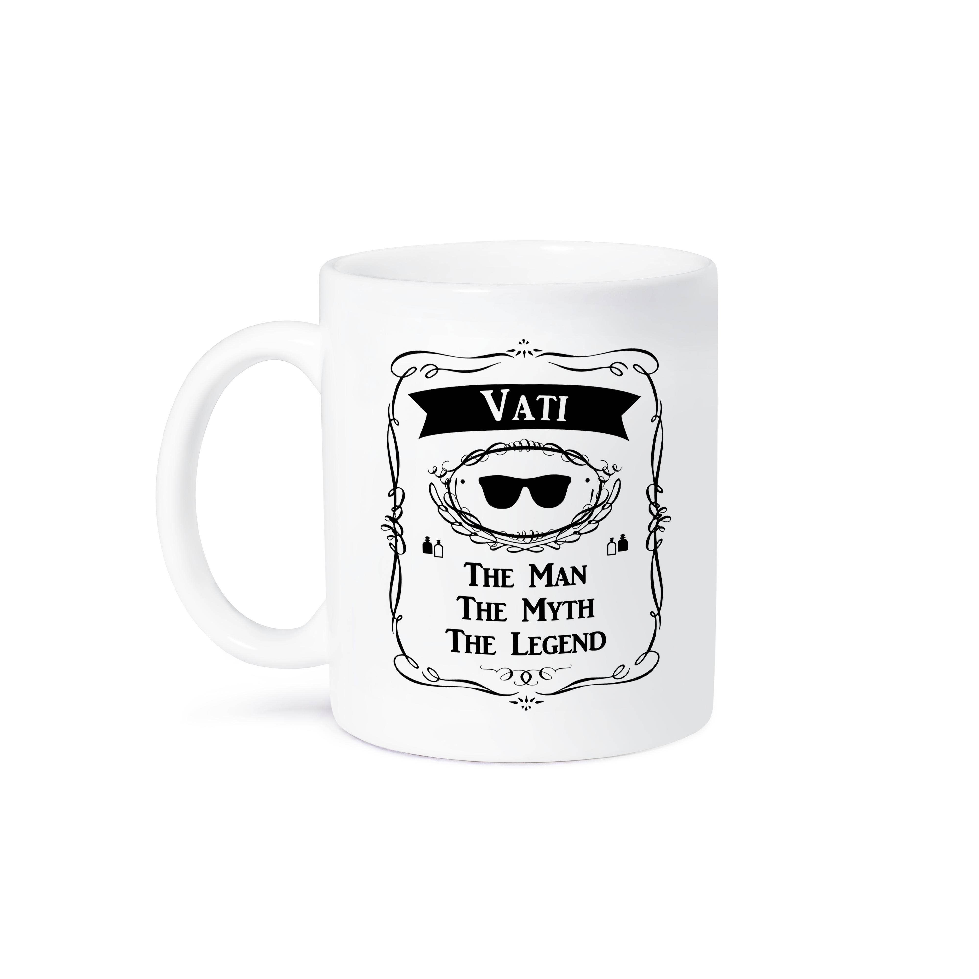 3dRose - Wholesale Coffee Mug - 3dRose, Vati The Man The Myth The Legend German Deutsche word for dad father, Mug8