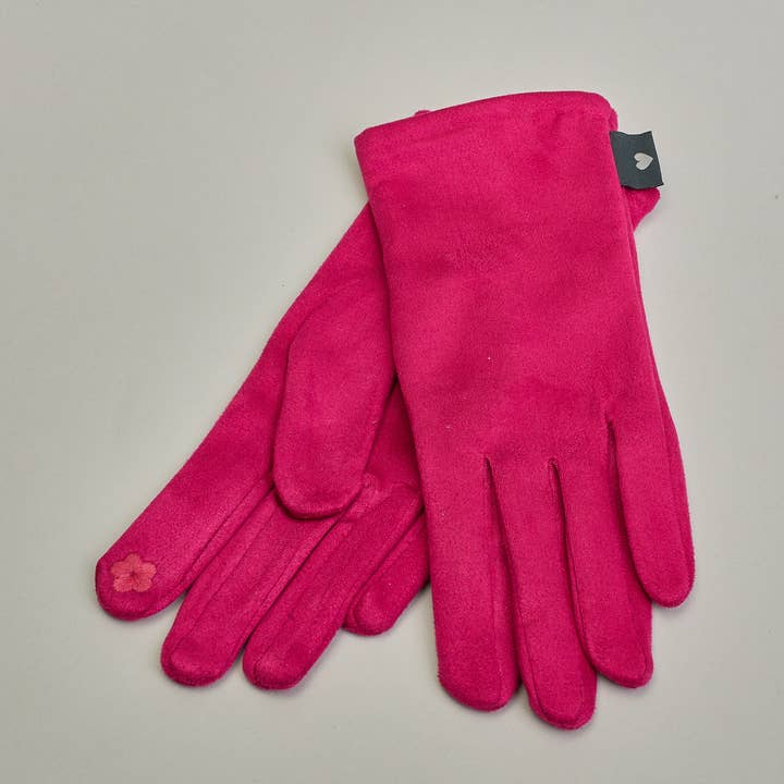 Herzilein-Wien GmbH – Großhandel Handschuhe – Damen – Velourleder-Optik Handschuhe – kuschelig und elastisch16