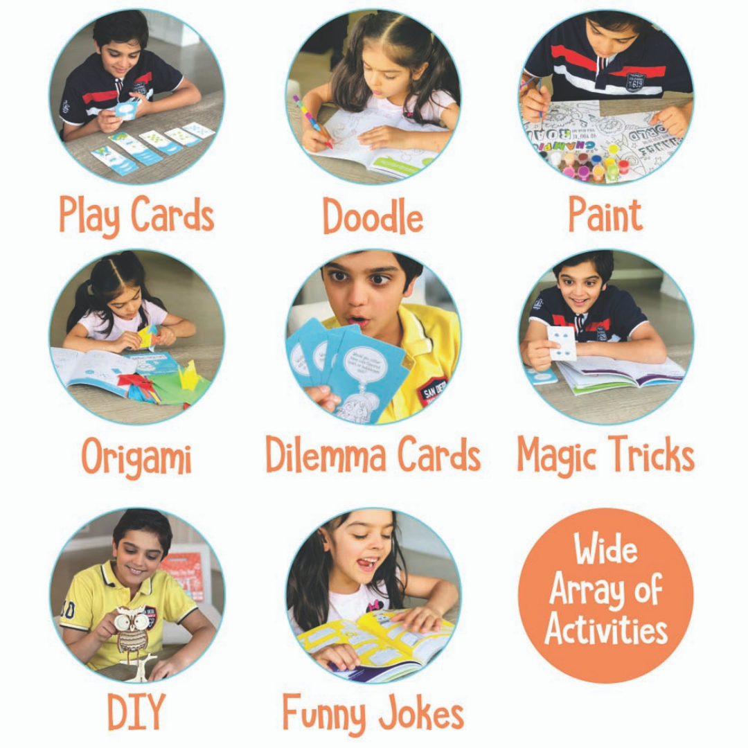 Open The Joy - Venta al por mayor Kit de manualidades - Niños - Bolsa de día lluvioso — Kit de actividades todo en uno3