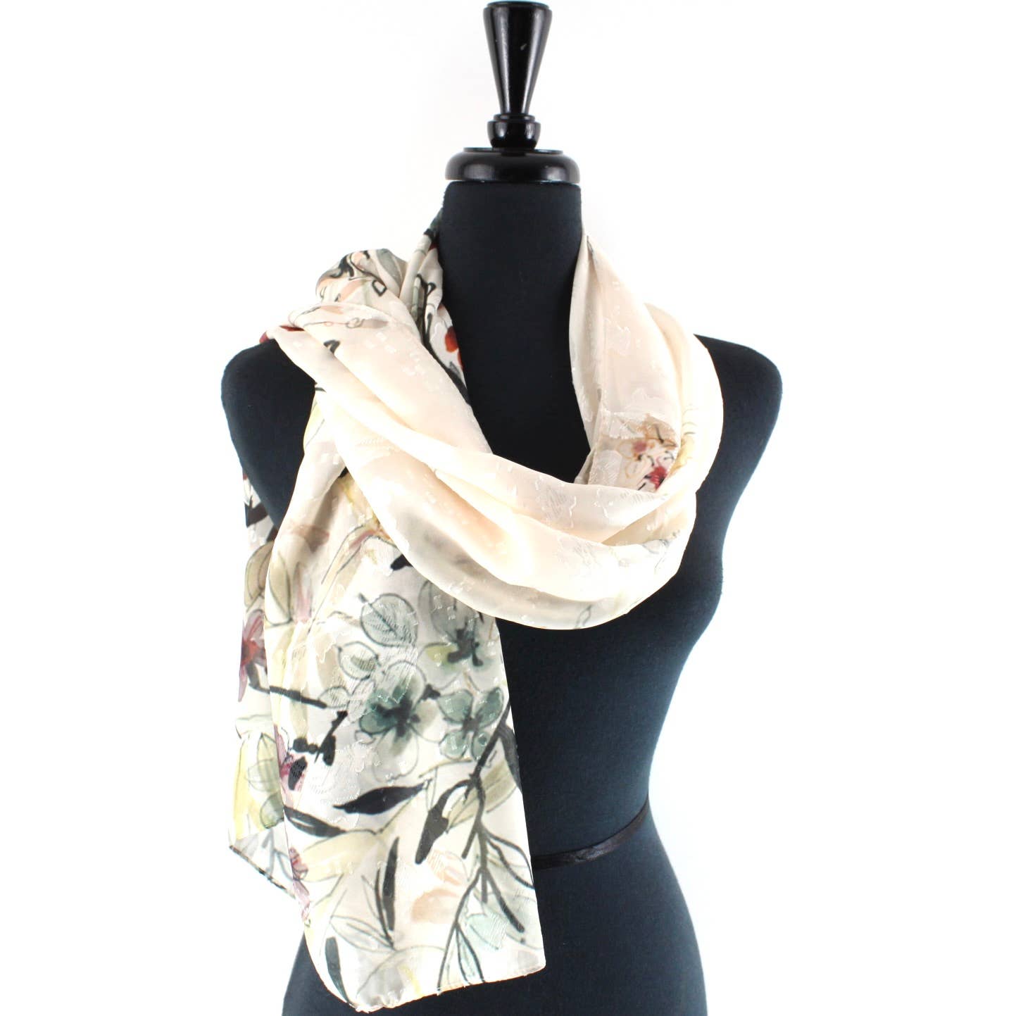 Pretty Persuasions - Wholesale Scarf - Women's - S25008 Royal Gardens Lightweight Scarf9