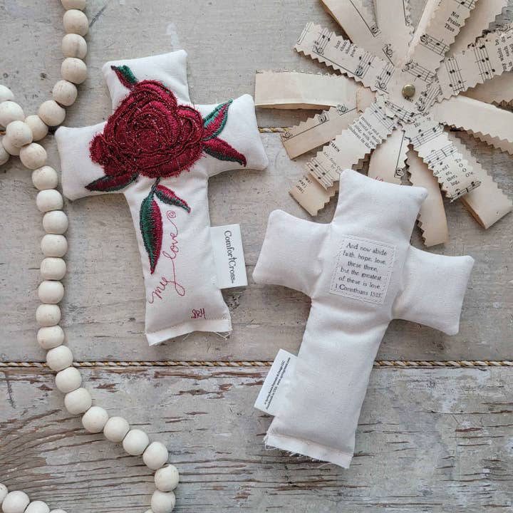 Las rosas nunca se marchitan para venta al por mayor de Spring Renee Designs / Comfort Cross