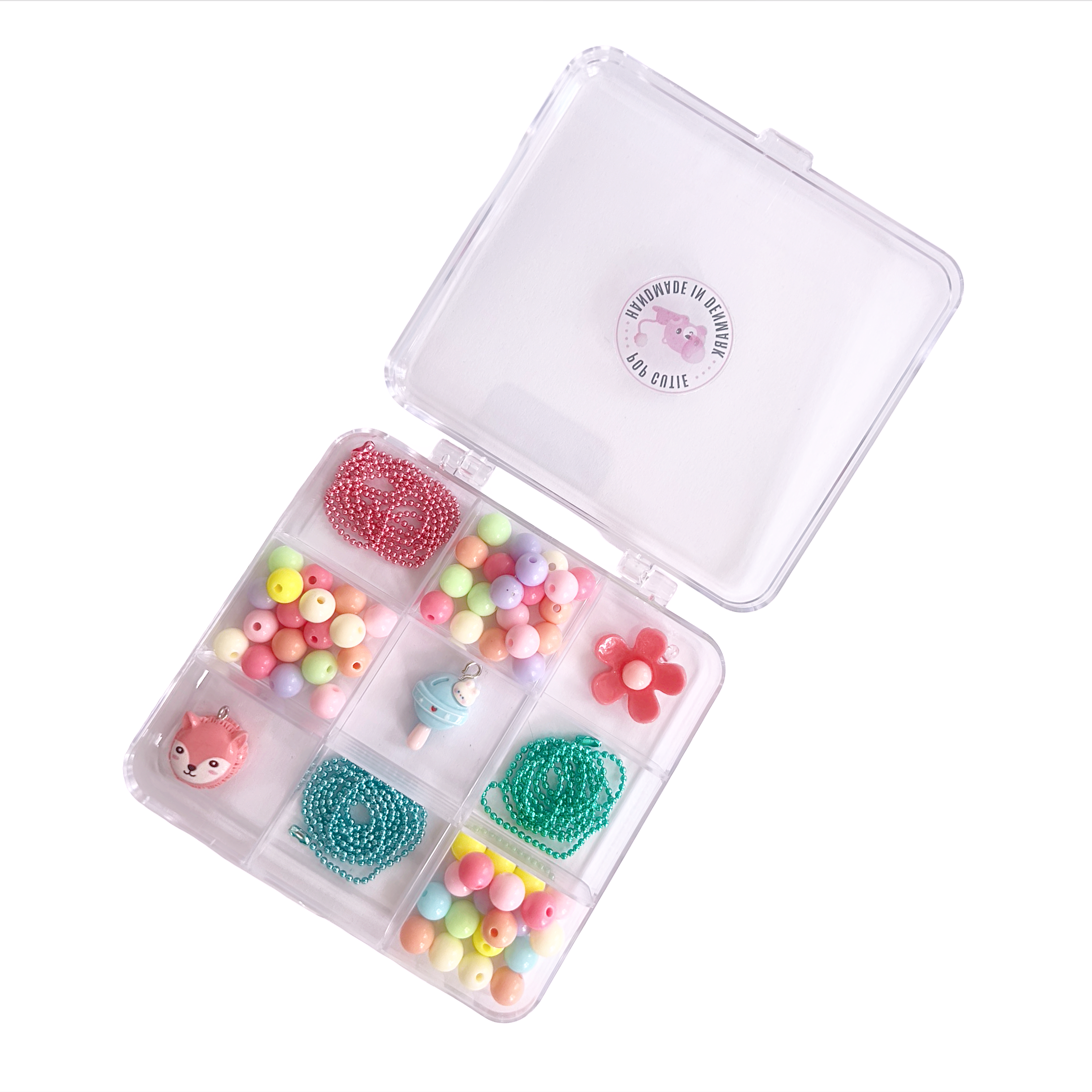 Pop Cutie Accessories & Gifts - Europe - Wholesale Dhz-sieraden - Kinderen - Doe-het-zelf Kit – Maak 3 stuks Kettingen - Kawaii Sieradendoos3