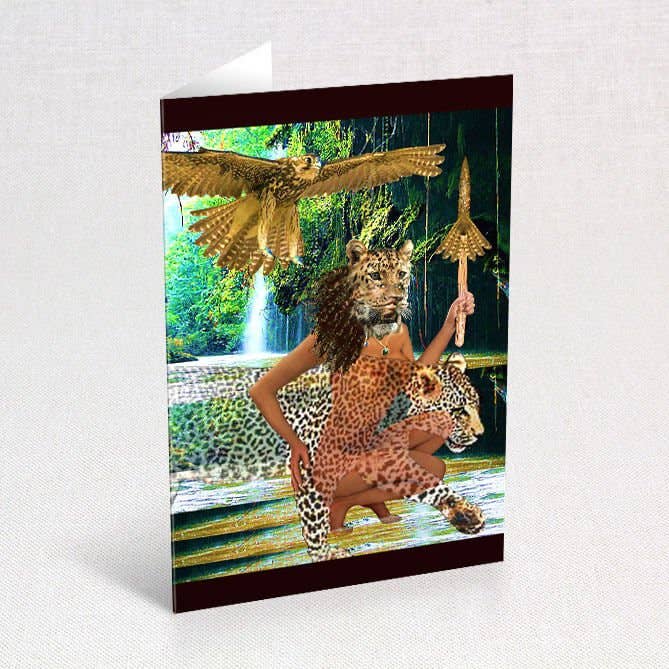 Sun's Eye - Wholesale Everyday Greeting Card - Oshun Greeting Card - 3 pk