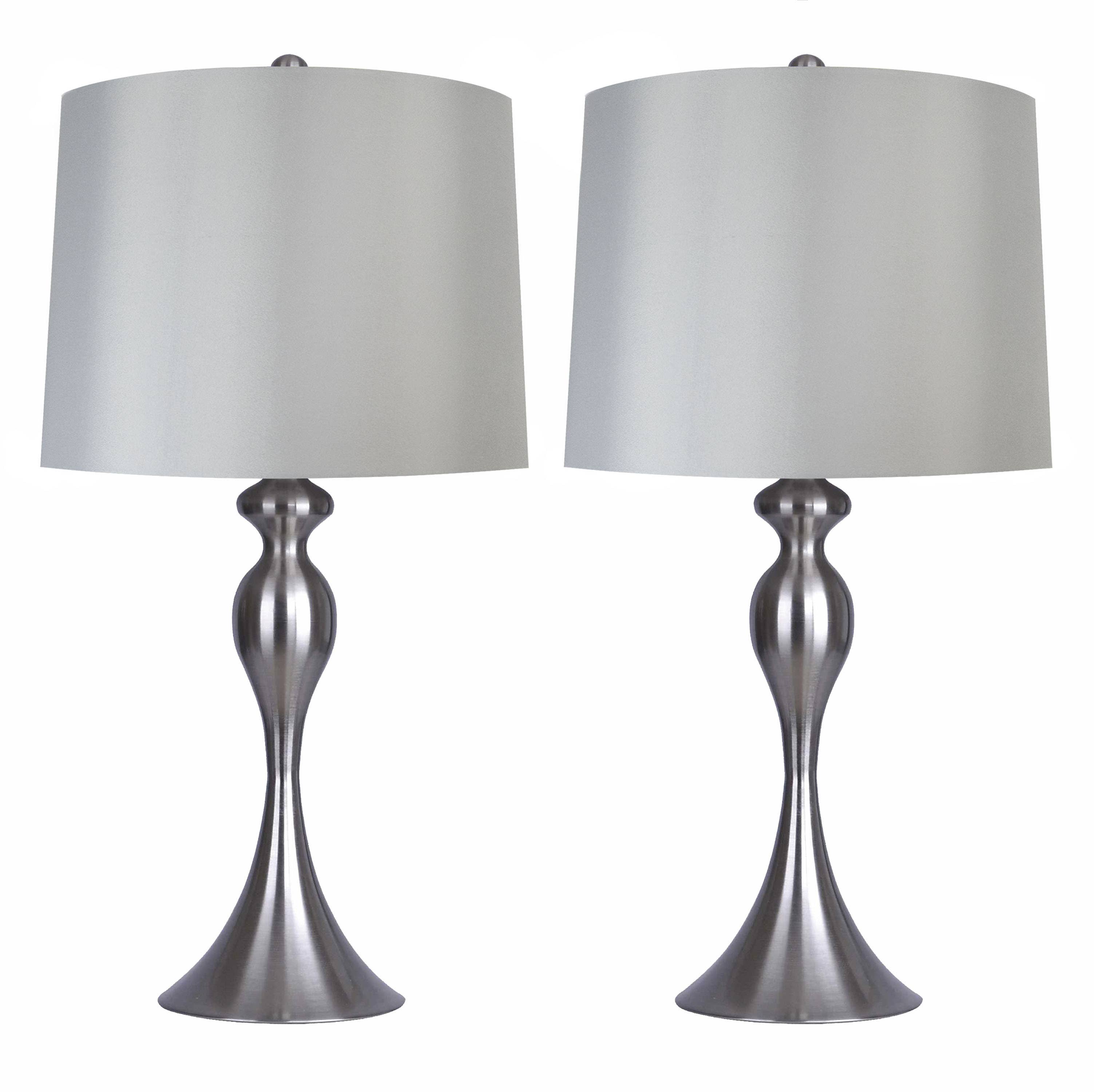 LumiSource and Grandview Gallery - Wholesale Accent/Desk Lamp - Ashland 27" Metal Table Lamps (Set of 2)5