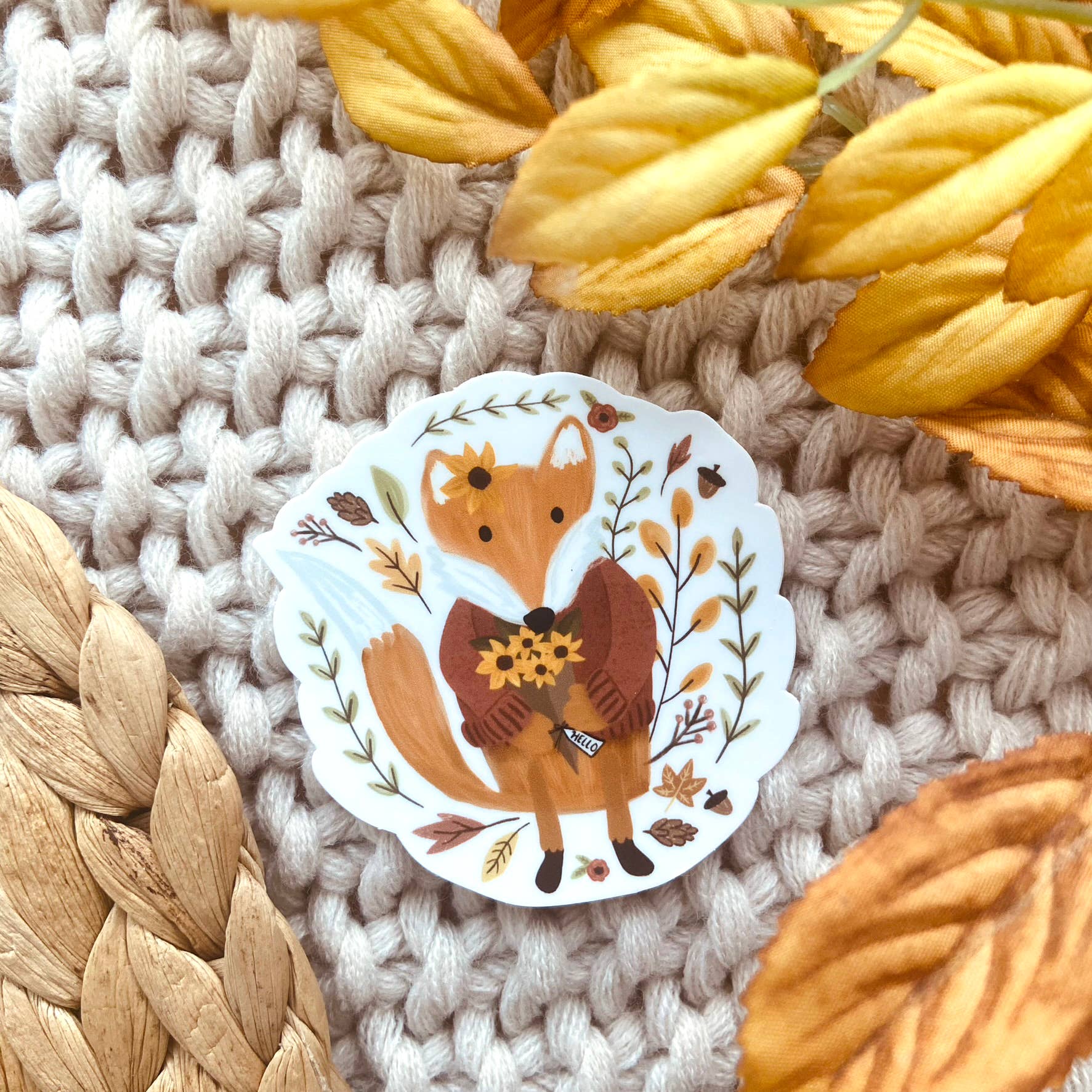 Makerie Day - Wholesale Sticker - Woodland Fox Sticker0