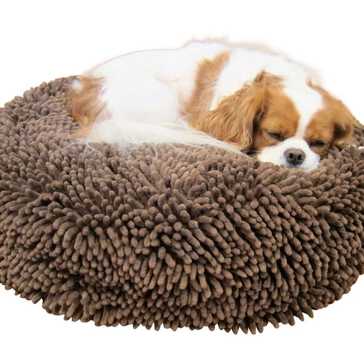 Soggy Doggy Super Snoozer Dog Bed: Dark Chocolate for wholesale by Soggy Doggy Doormat