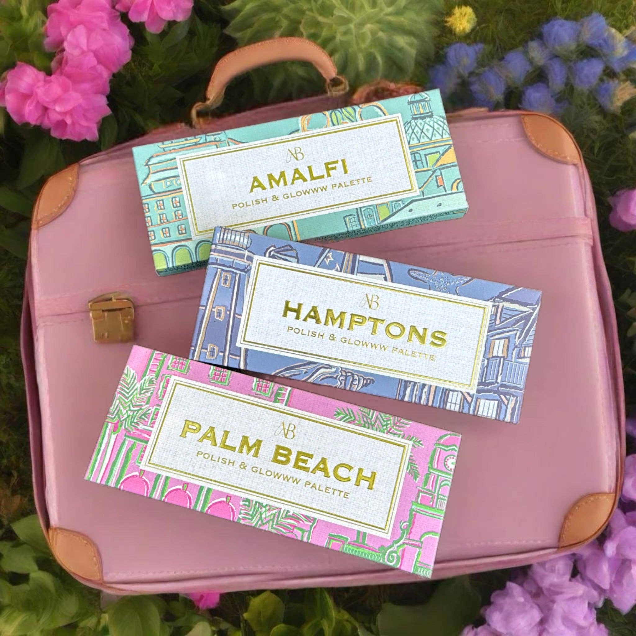 ARTISTBOXXX - Wholesale Face Makeup Palette - Palm Beach Polish and Glowww Palette6