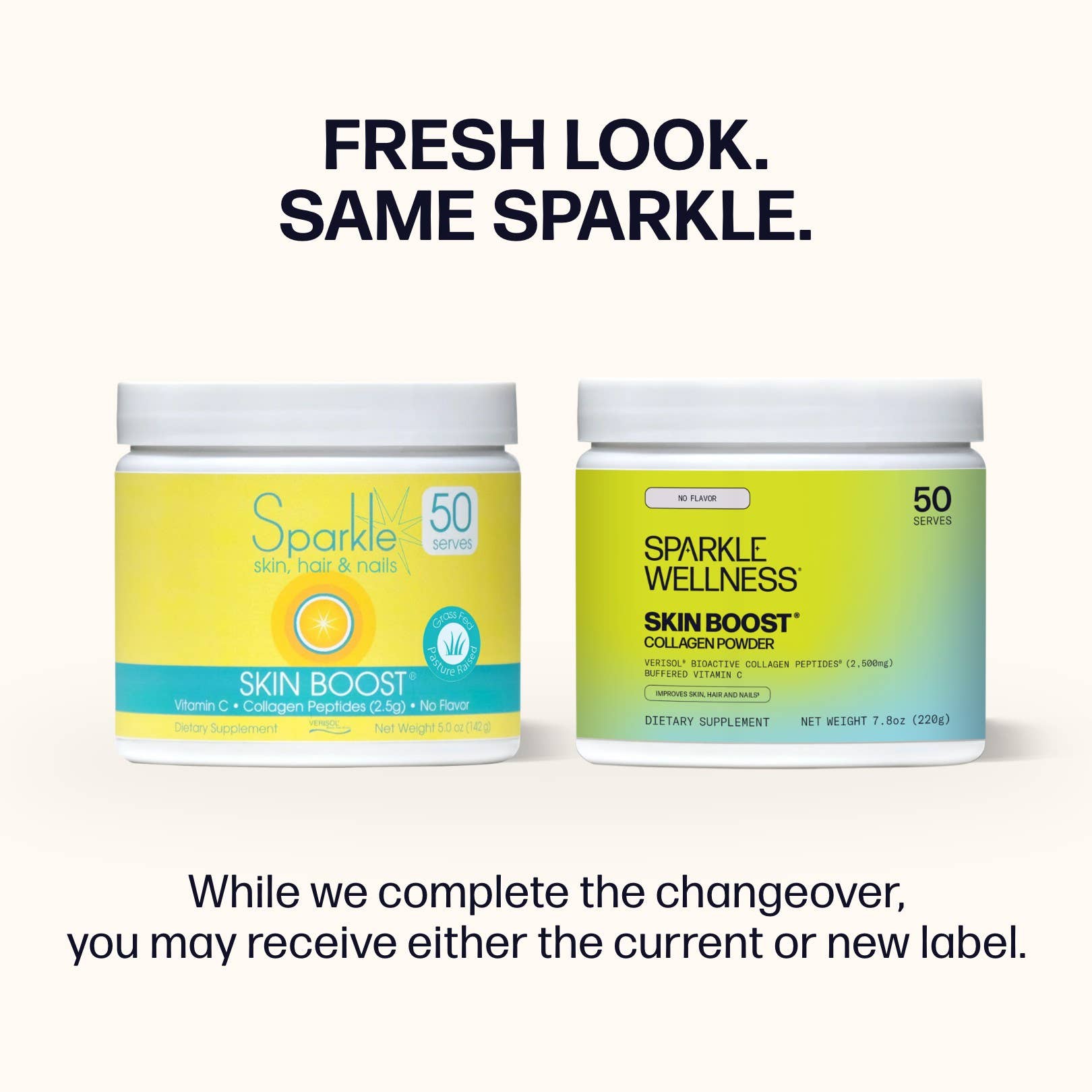 Sparkle Wellness - Wholesale Powdered Health Drink - Skin Boost Collagen Powder (Orange) [50-serves]4