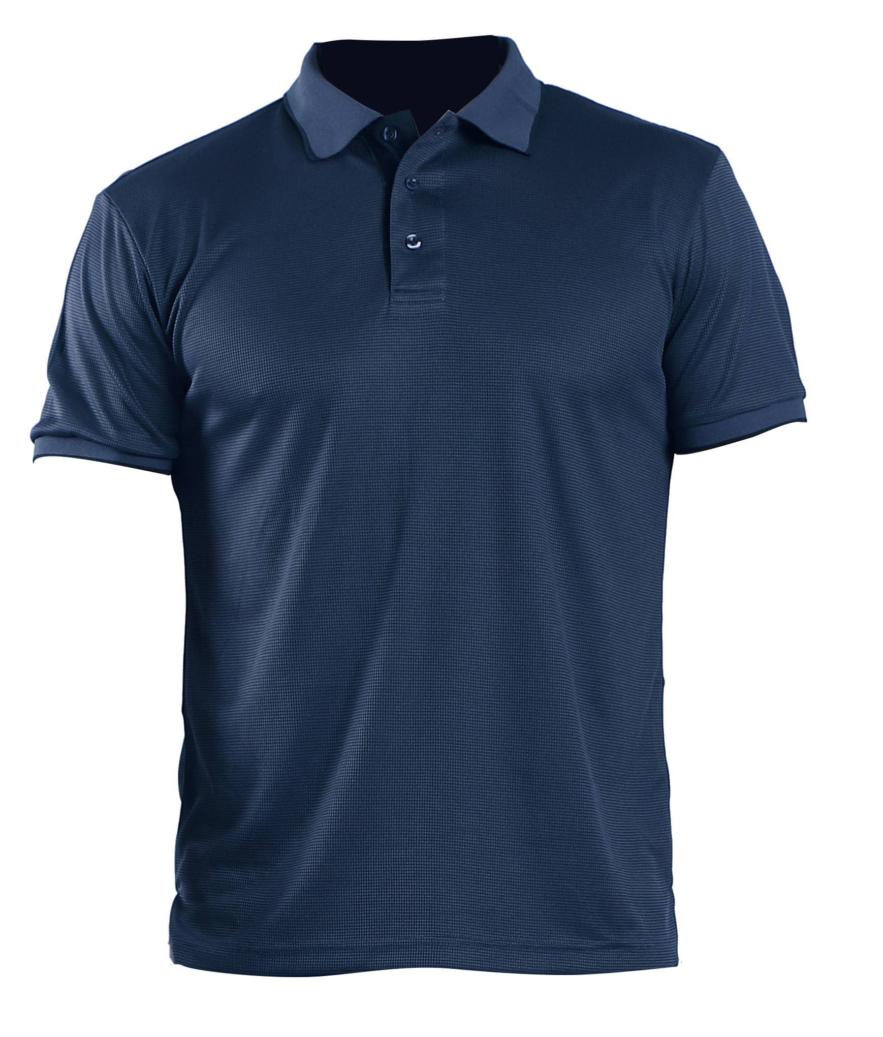 LeeHanTon - Wholesale Polo - Men's - LeeHanTon Men's Short Sleeve Waffit Series Polo Shirt0