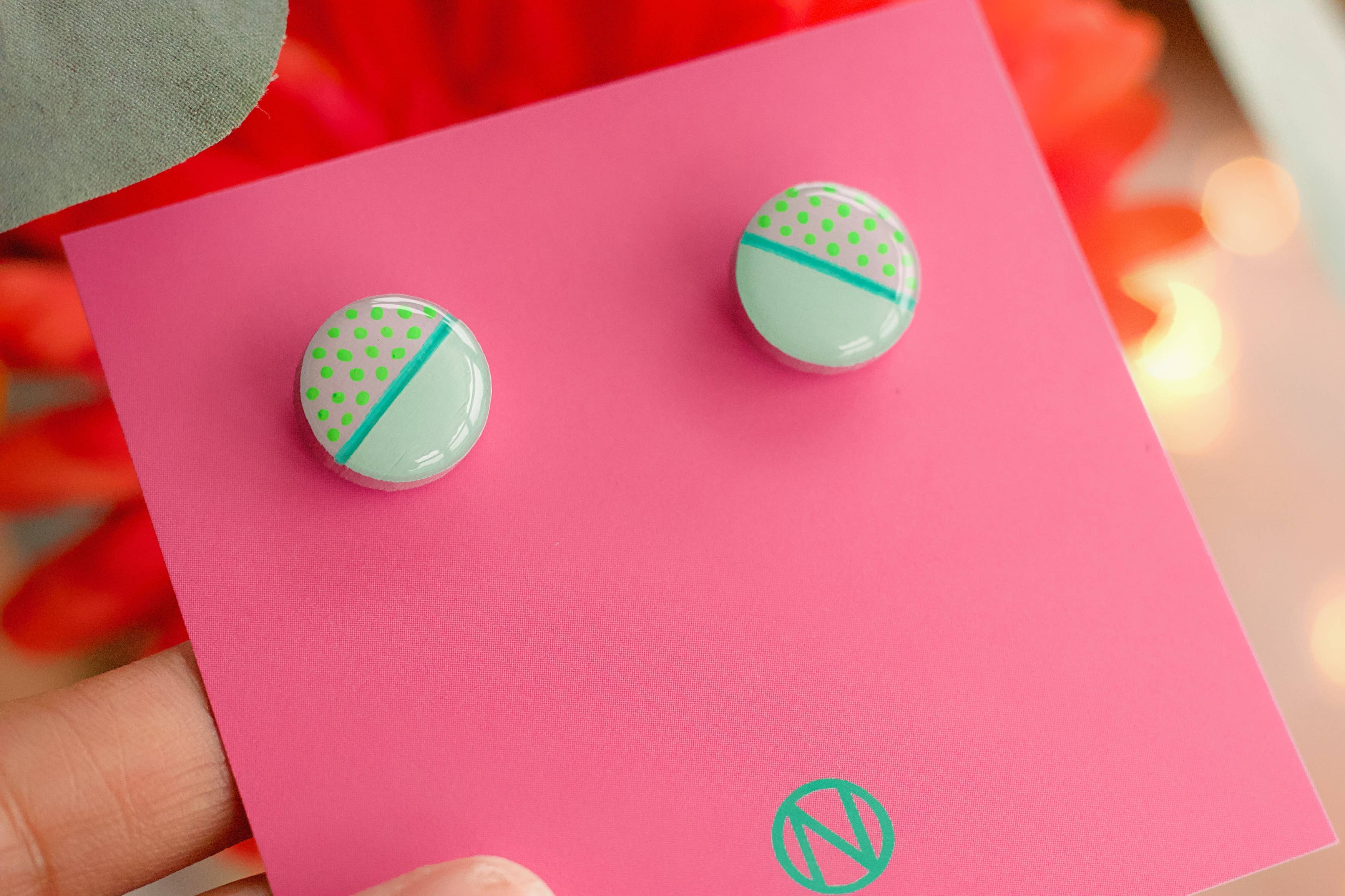 Naoi - Wholesale Stud/Post Earrings - Blithe Stud Earrings - Handmade to Order3