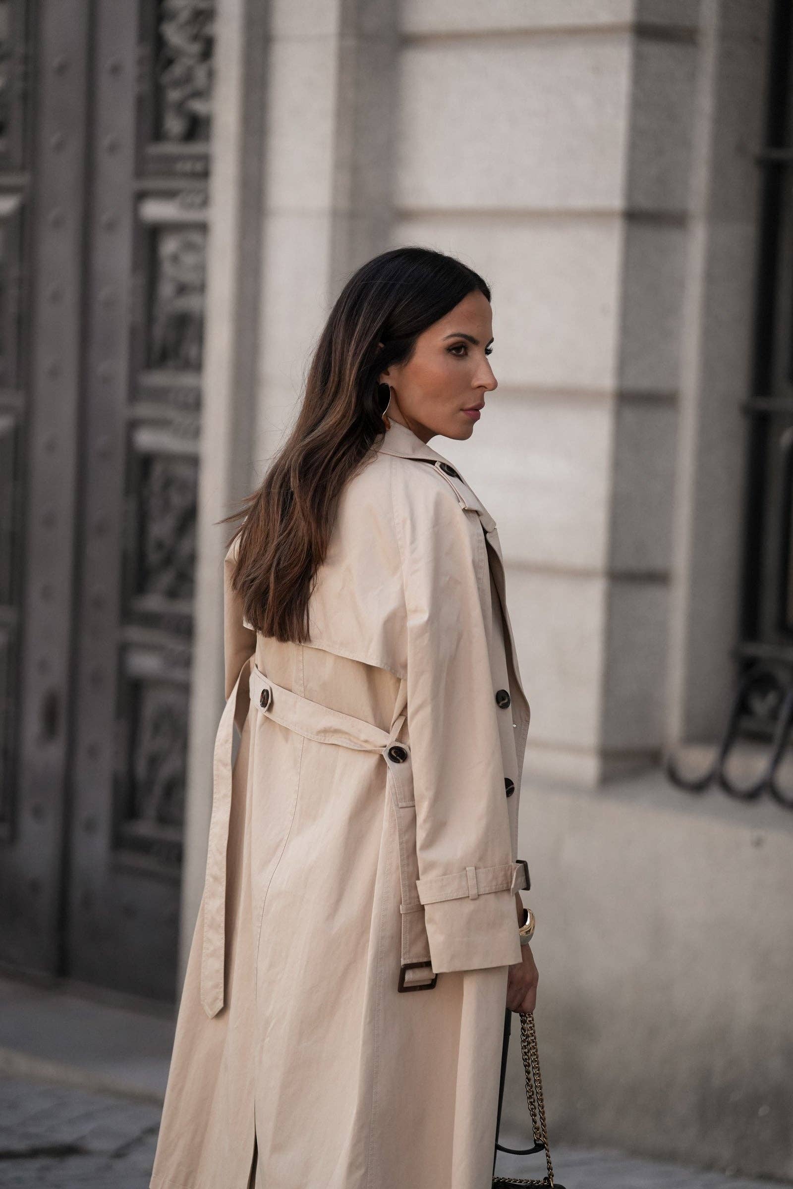 GUIMANOS - Wholesale Coat - Women's - Long Gabardine1