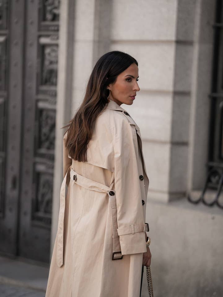 GUIMANOS - Wholesale Coat - Women's - Long Gabardine1